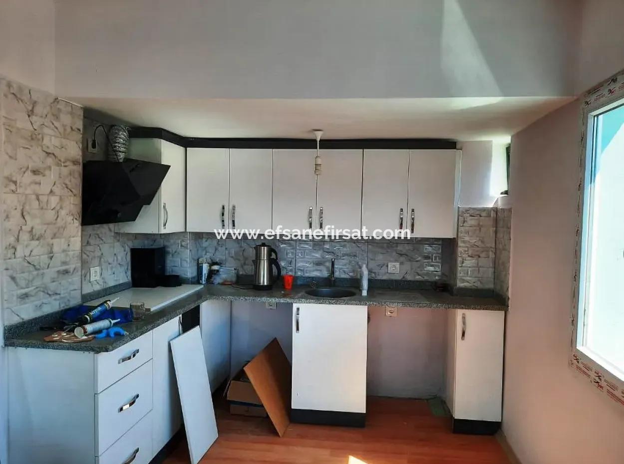 2+ 1 Etage Duplexe Renoviert In Ortaca Zentrum Zu Verkaufen