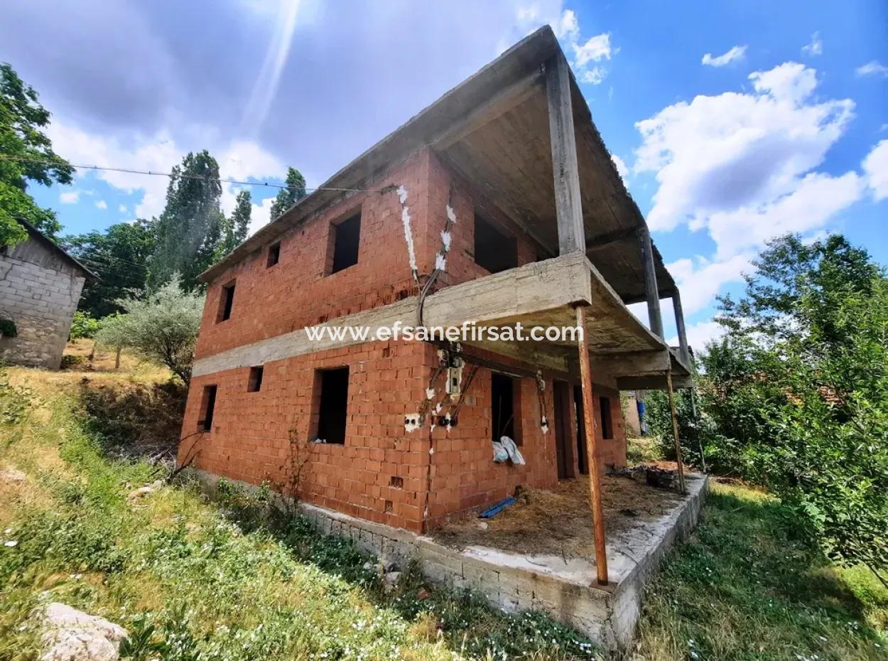 Denizli Çameli Kizilyaka 2-Stöckiges Einfamilienhaus Mit Blick Auf Die Natur Zu Verkaufen