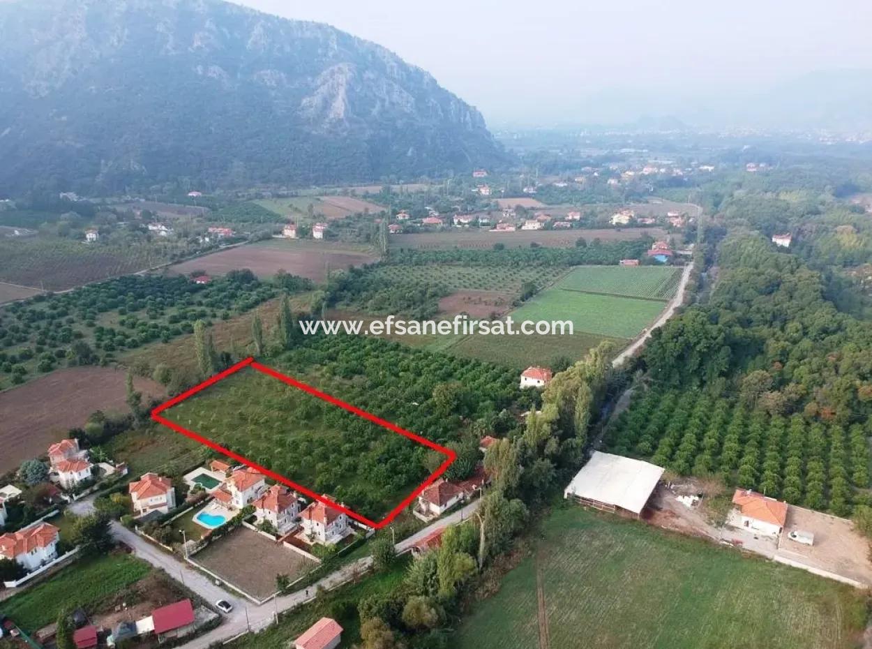 Muğla Okçular Marmarlıda 4.000M2 Bebauungsplan, Grundstück Für Investitionen Geeignet Zum Verkauf