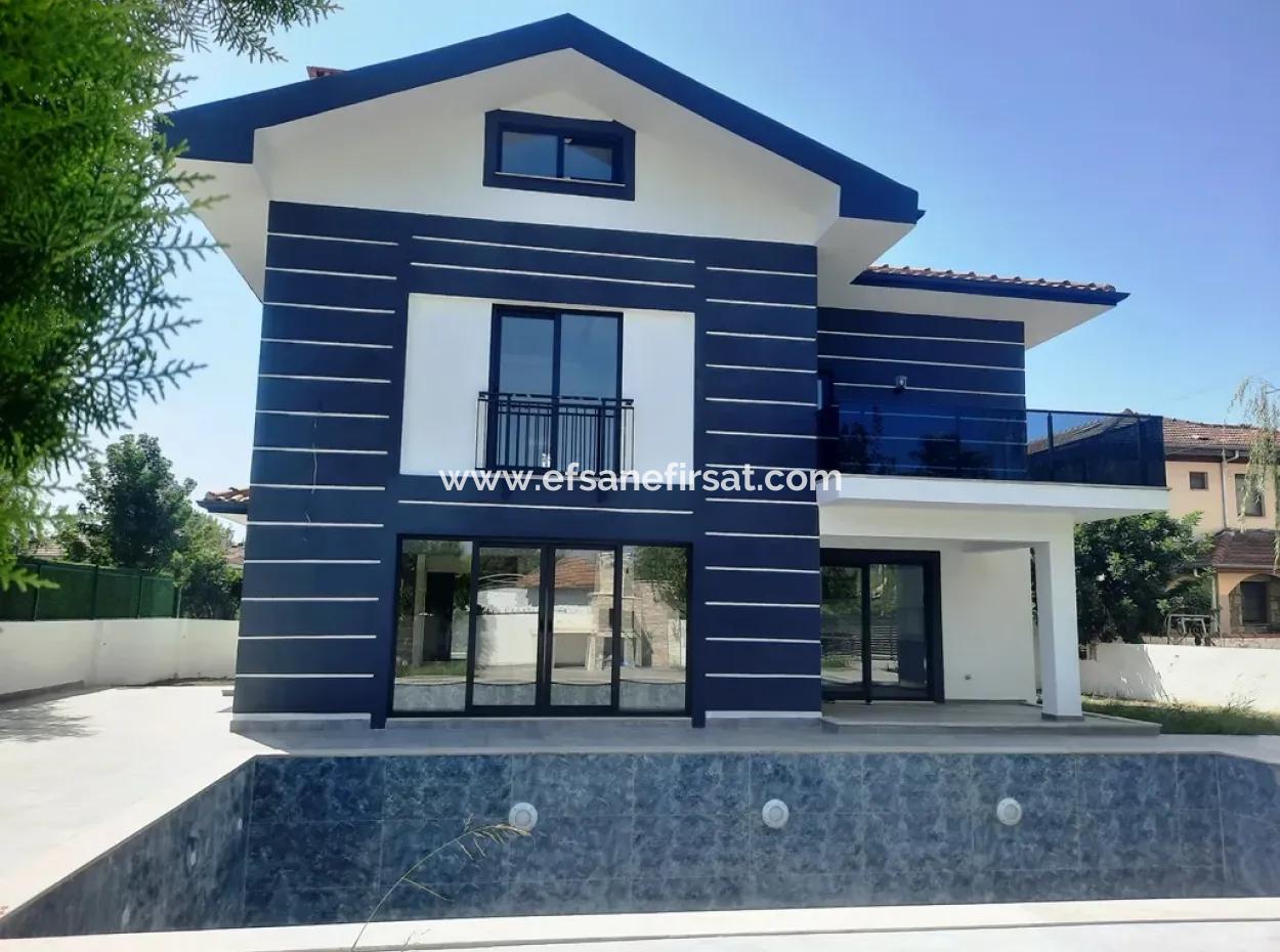 Mugla Dalyan 520 M2 Grundstück 230 M2 5+ 1 Ultra Luxusvilla Zum Verkauf