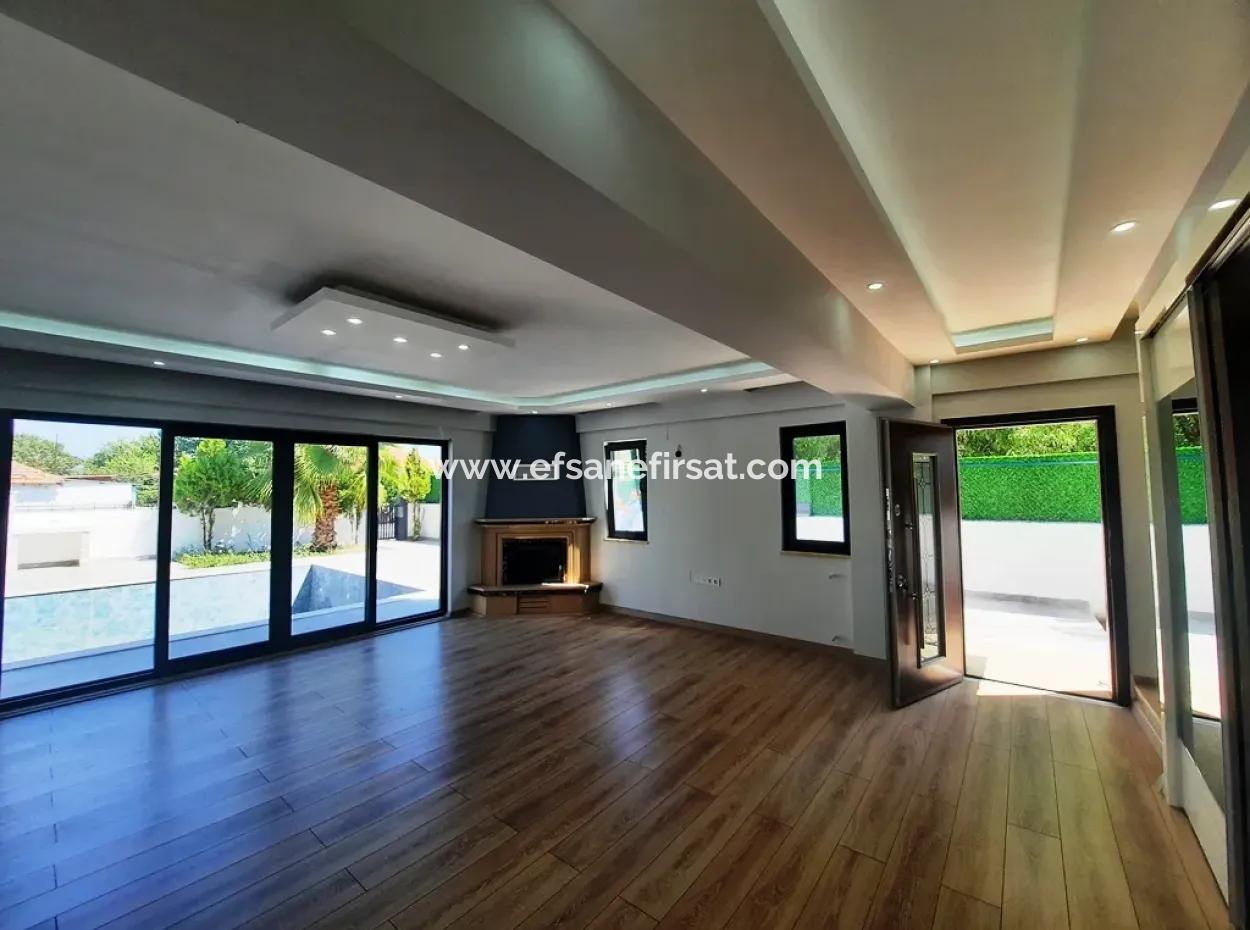 Mugla Dalyan 520 M2 Grundstück 230 M2 5+ 1 Ultra Luxusvilla Zum Verkauf