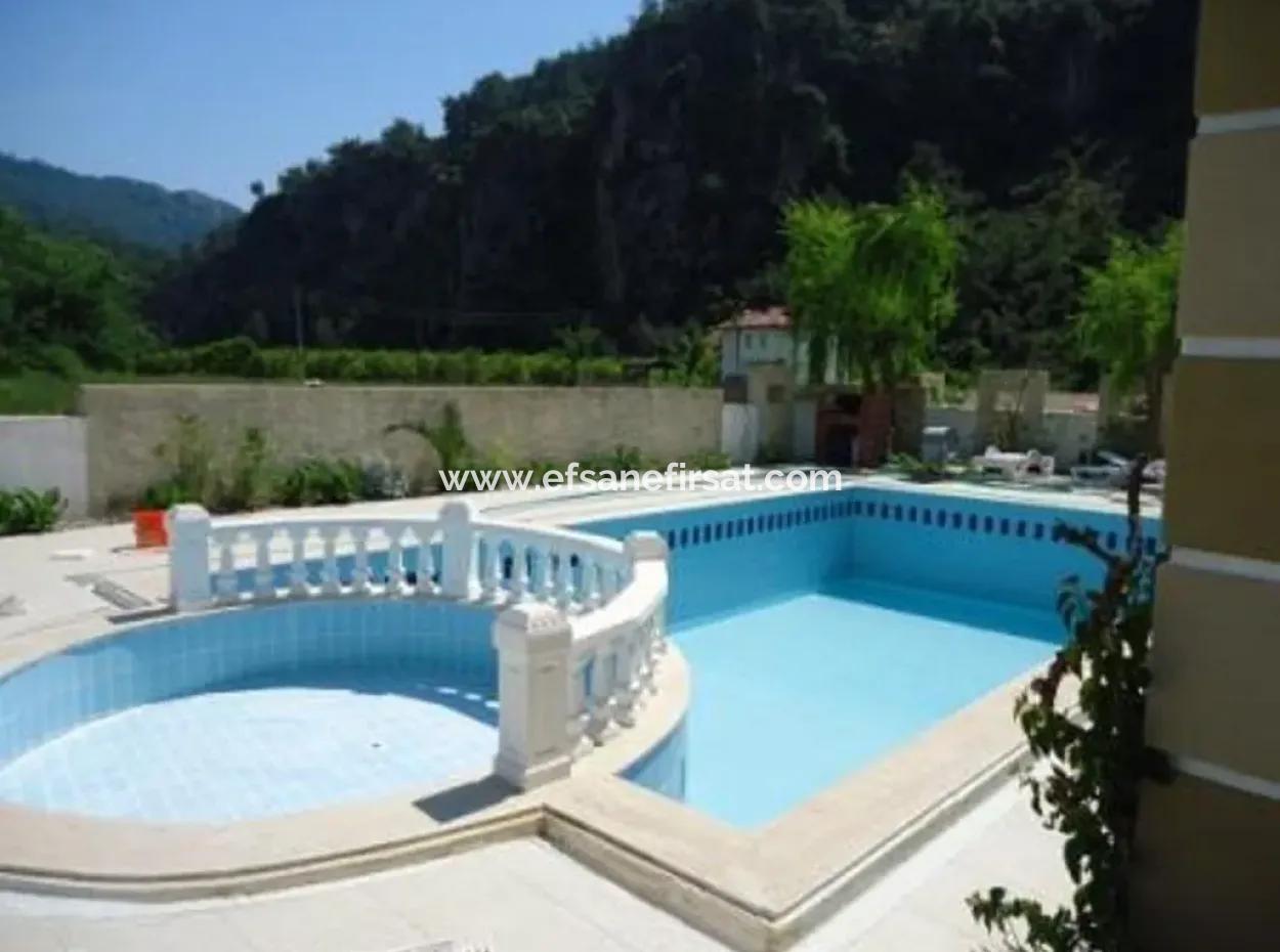 Mugla Dalyan Archers 1+ 1 Voll Möblierte Luxuswohnung Mit 55 M2 Gemeinsamem Pool Zum Verkauf