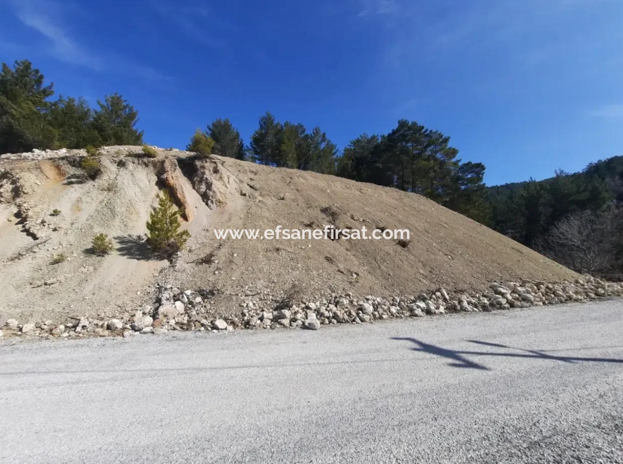 1400 M2 Freistehendes Grundstück Zum Verkauf In Çameli Gökçeyaka