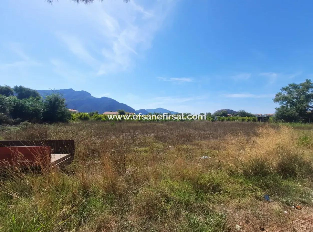 1000 M2 Grundstück Zur Miete An Der Straße In Ortaca Dalyan Nachbarschaft