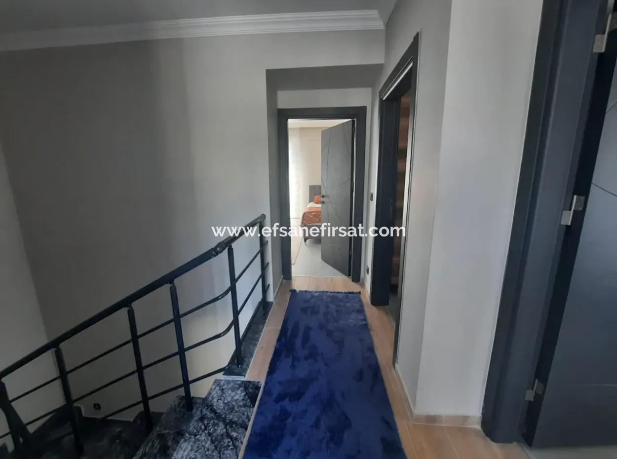 Zu Verkaufen Auf 290 M2 Grundstück In Ortaca Çaylı, Mit Swimmingpool, Möbliert, 4 1 Zero Duplex