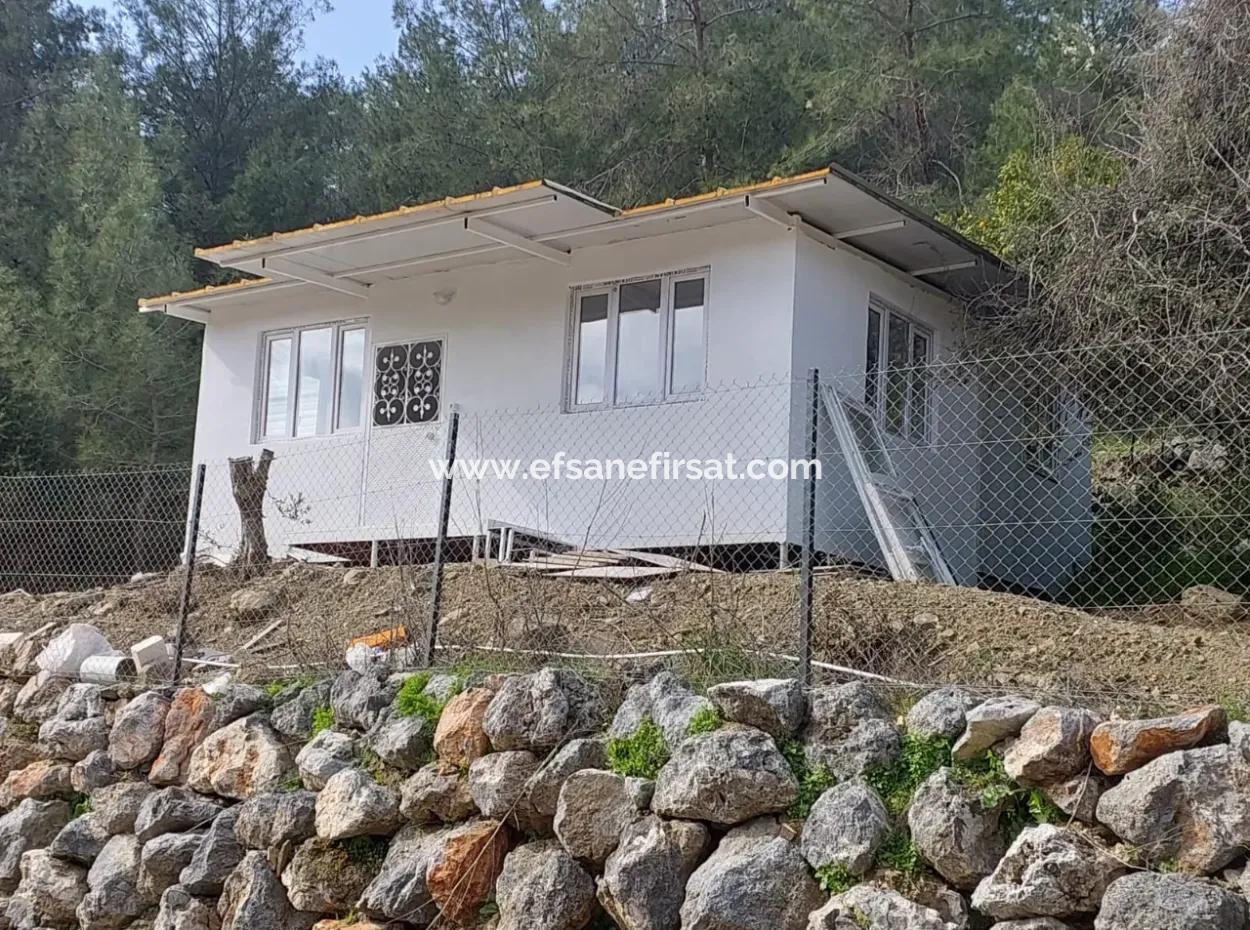 1 1 Bungalow Zu Verkaufen In Muğla Gökbelde 2 900 M2 Freistehendes Grundstück