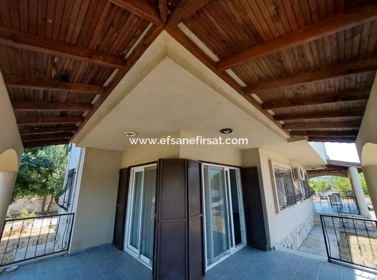 3 1 Unmöblierte Maisonette-Villa Zu Vermieten In Ortaca Dalyan, Mugla