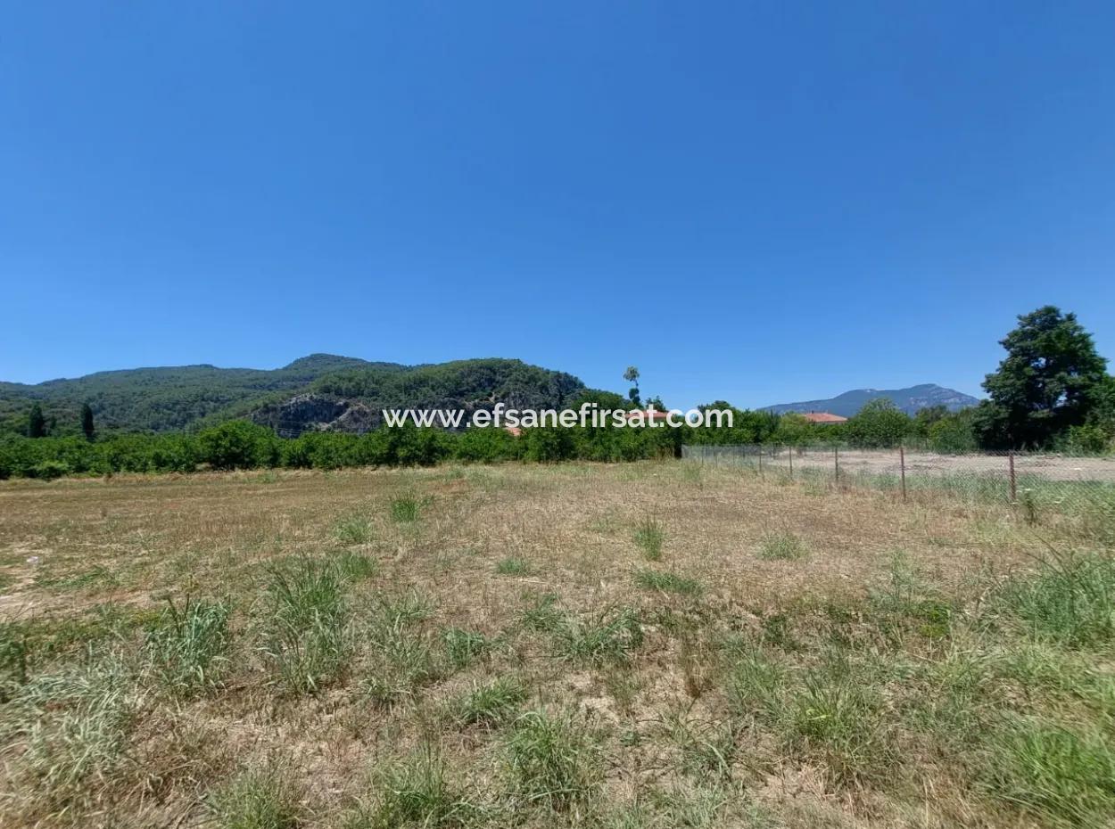 735 M2 Grundstück Zum Verkauf In Muğla, Ortaca, Okçular