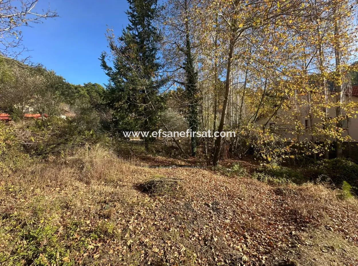 Freistehendes 260 M2 Zoniertes Grundstück Zum Verkauf Im Zentrum Des Köyceğiz-Plateaus