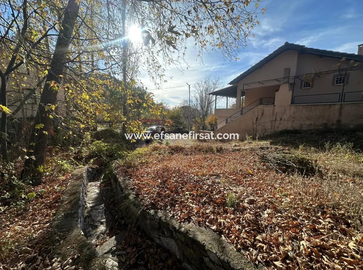 Freistehendes 260 M2 Zoniertes Grundstück Zum Verkauf Im Zentrum Des Köyceğiz-Plateaus