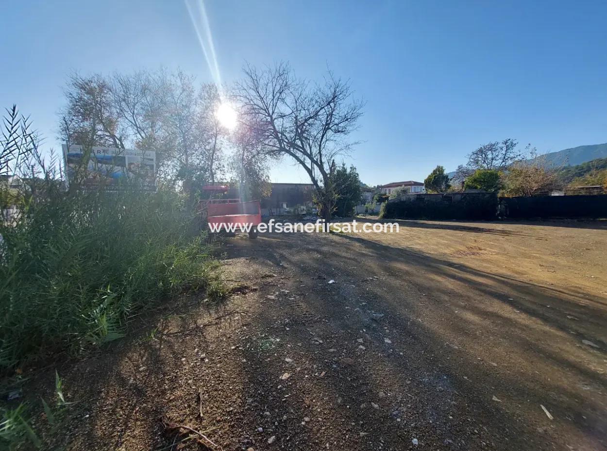 Freistehendes Grundstück In Der Nähe Von 1 000 M2 Kanal Mit Wohnzonierung In Dalyan, Muğla Zu Verkaufen