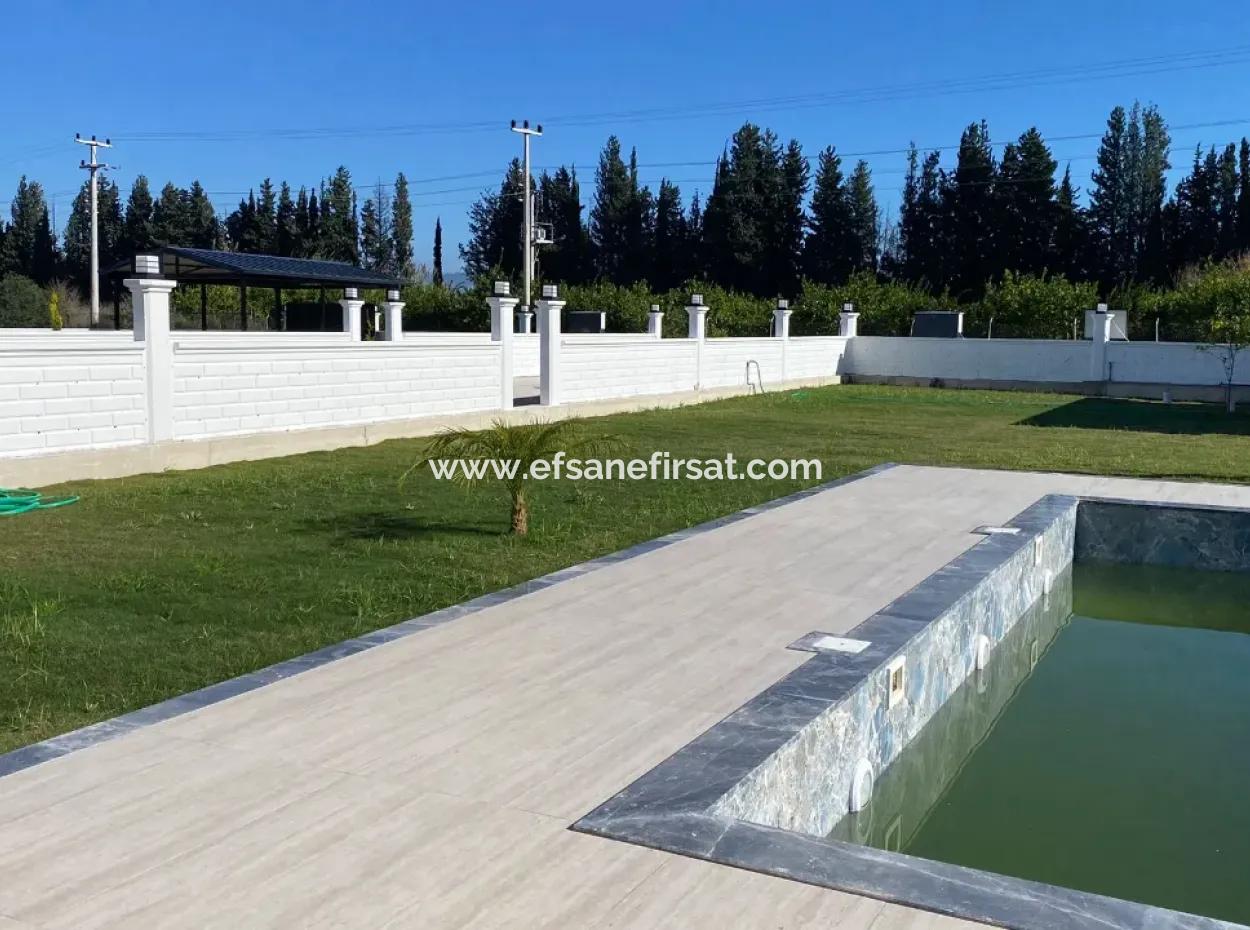 Ultra-Luxuriöse Freistehende Villa Auf Einem 1000M2 Großen Grundstück Zum Verkauf In Ortaca Fevziye.