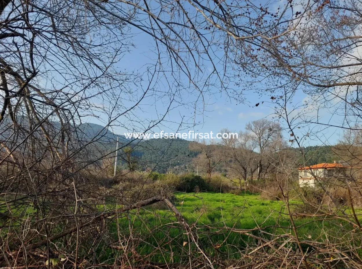 2585 M2 Freistehendes Grundstück In Der Nähe Des Sees In Köyceğiz Çandırda Zu Verkaufen
