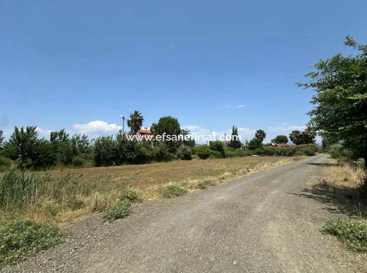 505 M2 Grundstück Zum Verkauf In Dalyan Okçular