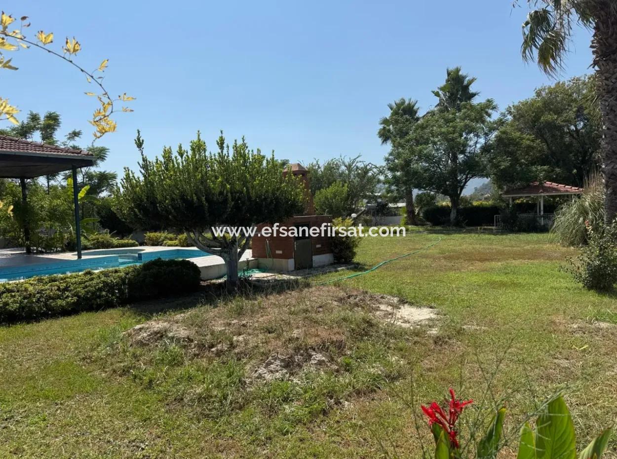 Ortaca, Dalyan 3 In 1, 100 M2 Villa Mit Pool Auf 4.500M2 Land