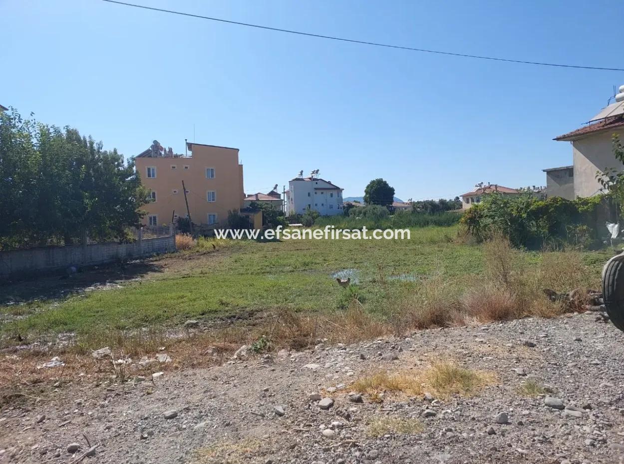 3 300 M2 3 Etagen Zoniertes Grundstück, Das Zum Verkauf In Muğla Dalaman Geeignet Ist Zu Verkaufen