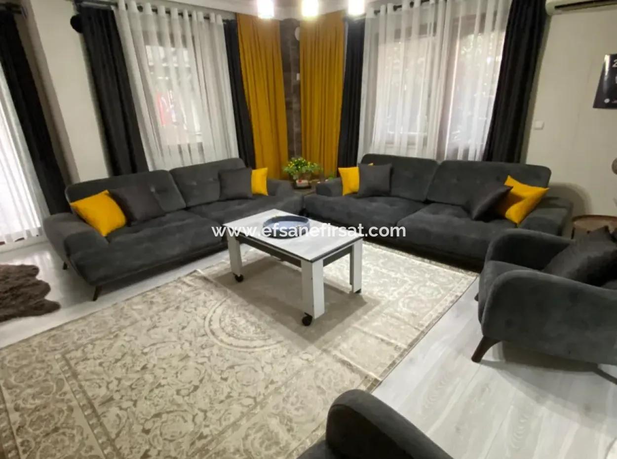 Ortaca Ekşiliyurt 2 1 Möblierte Wohnung Zur Miete Auf Einem Grundstück Von 700 M2 Mit Swimmingpool