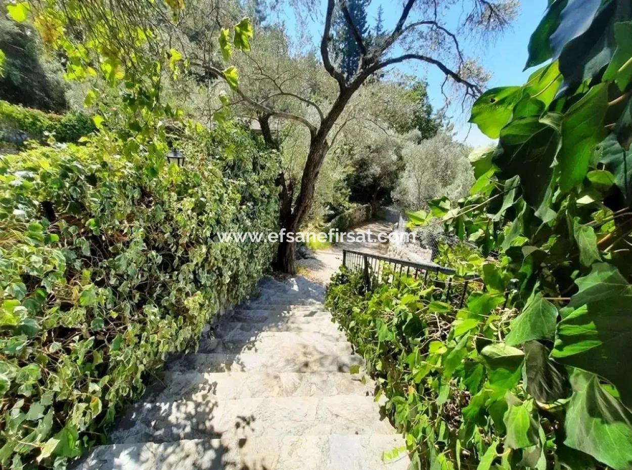 Fethiye Faralya Natur- Und Stein Boutique Hotel Zum Verkauf Mit Voll Ausgestattet Und Zertifiziert