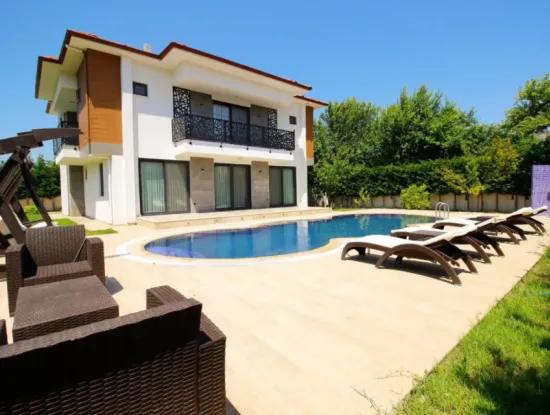 Freistehende Luxusvilla Mit 5 1 Pool Auf 770 M² Grundstück In Dalyan, Mugla Ortaca Zu Verkaufen
