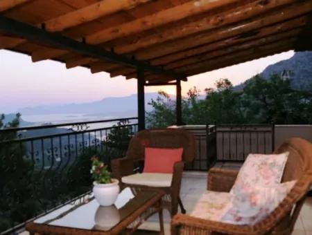 Mugla Dalyan Gökbel Urlaubsvergnügen In Villa Mit Pool Mit Blick Auf Das Meer