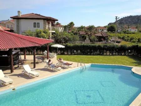 Gepflegtes Boutique-Hotel Auf 1500 M2 Grundstück Zum Verkauf In Mugla Dalyan