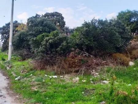 Grundstück Mit Meerblick Zum Verkauf In Bodrum Bitez