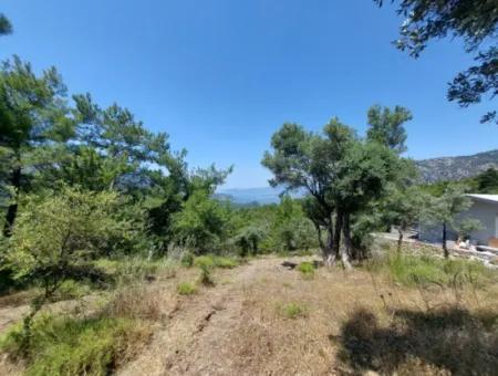 1.000 M² Investitionsgrundstück Mit See- Und Meerblick In Muğla Ortaca Gökbel Zu Verkaufen ????