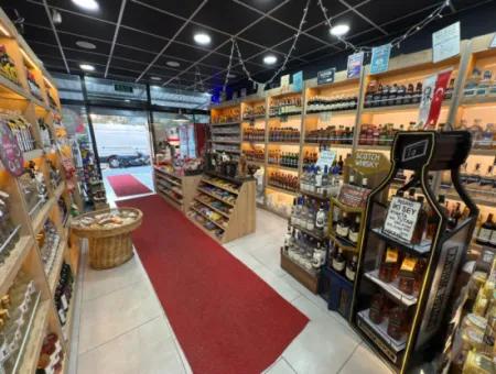 210 M2 Tekel-Markt Zu Vermieten In Der Belebtesten Straße Von Ortaca.