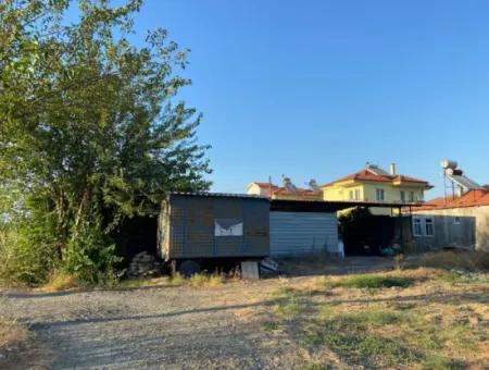 Einfamilienhaus Und Gewächshaus Zum Verkauf Auf Einem 5200 M2 Großen Feld In Ortaca Eskiköy