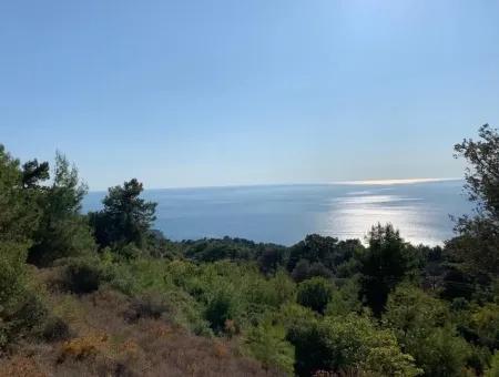 Tourismus-Zonen Grundstücke Zum Verkauf In Fethiye Mit Meerblick Faralya