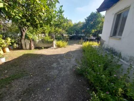 Köyceğiz Çandır Dalyan Canal Zero 865 M2 Haus Und Restaurant Zu Verkaufen