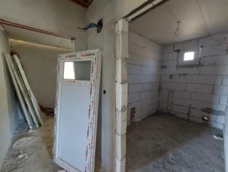 Auf 763 M2 Grundstück In Ortaca Gökbel, Rohbau 70 M2, 2 1 Fertighaus Zu Verkaufen