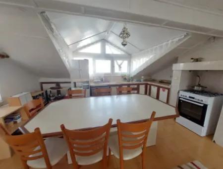 Möblierte 2 1, 70M2, Penthouse-Wohnung Zu Vermieten Im Zentrum Von Dalyan, Muğla