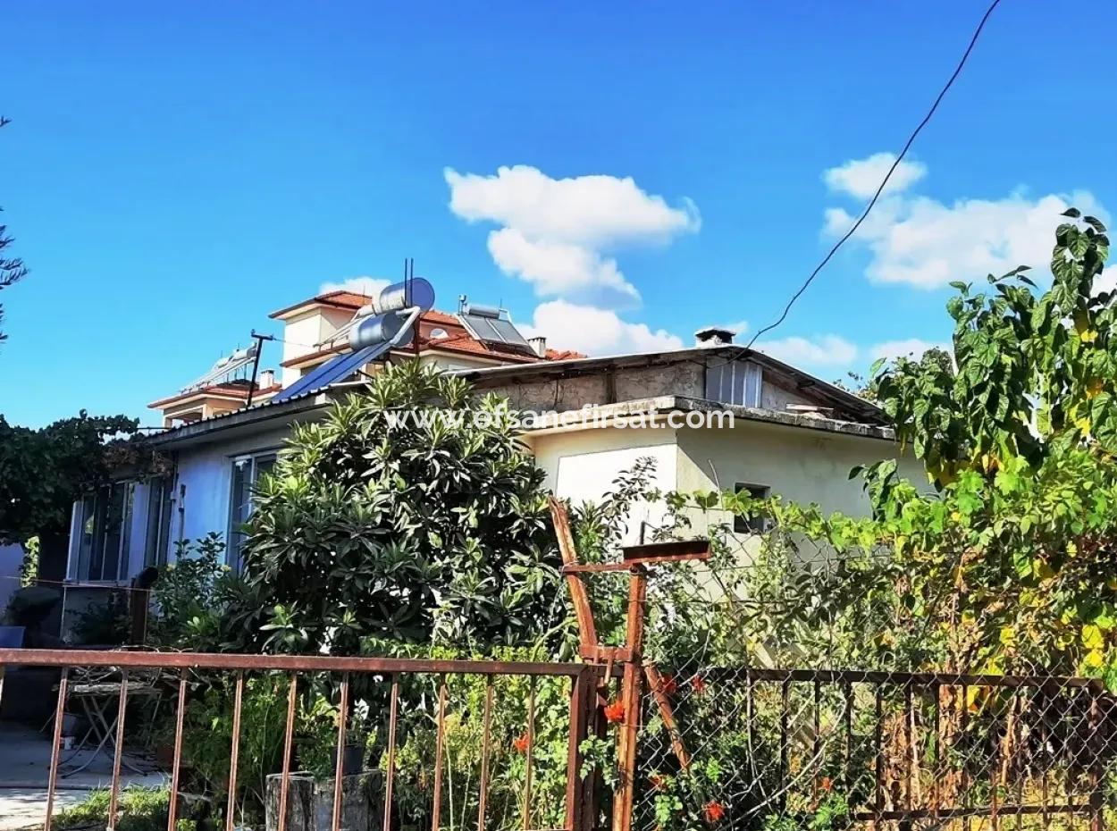 2 1 Single Storey House On 512 M2 Land For Sale In Ortaca Cumhuriyet Mah.