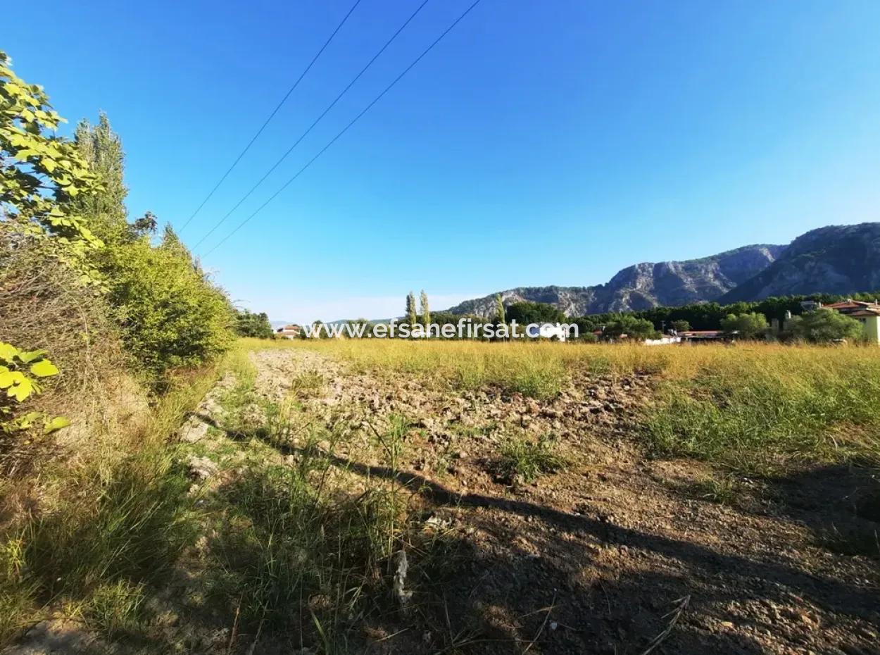 Mugla Ortaca Archers Is Also A Bargain Land Suitable For Sale On The Dalyan Border