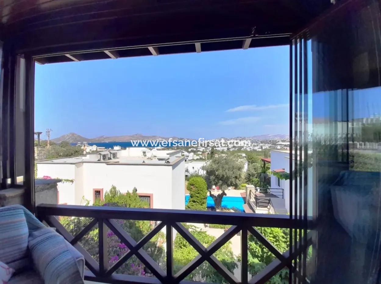 2+ 1 Mortgage Apartments With Sea View In Yalikavak For Sale