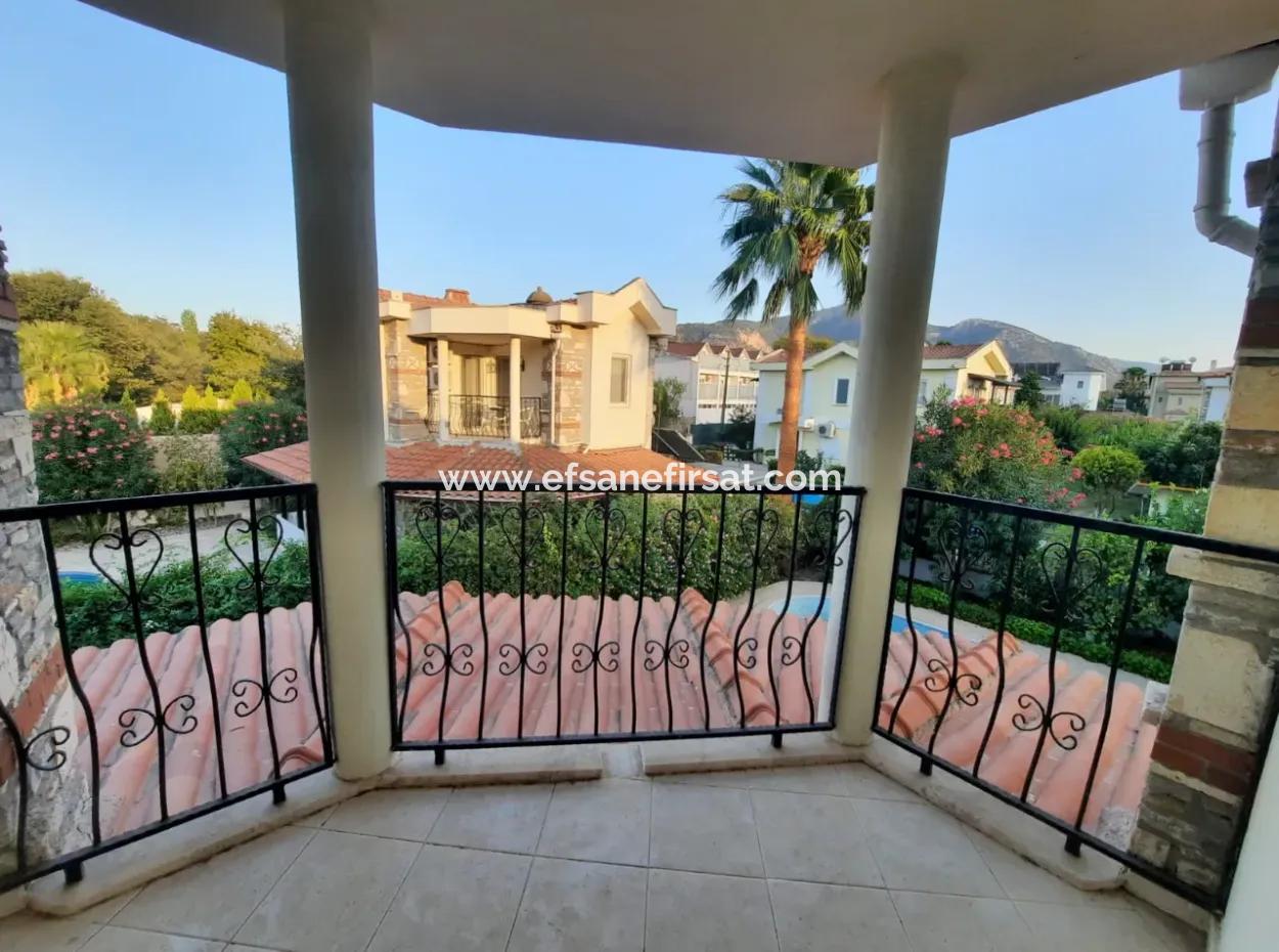 Mugla Ortaca Dalyan Swimming Pool 2+ 1 Detached Villas For Sale