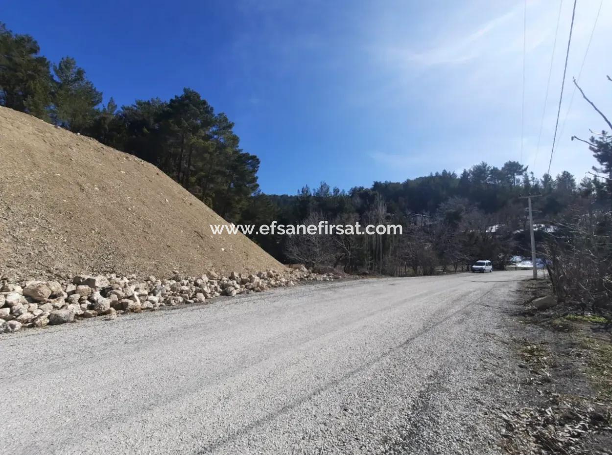 1400 M2 Detached Land For Sale In Çameli Gökçeyaka