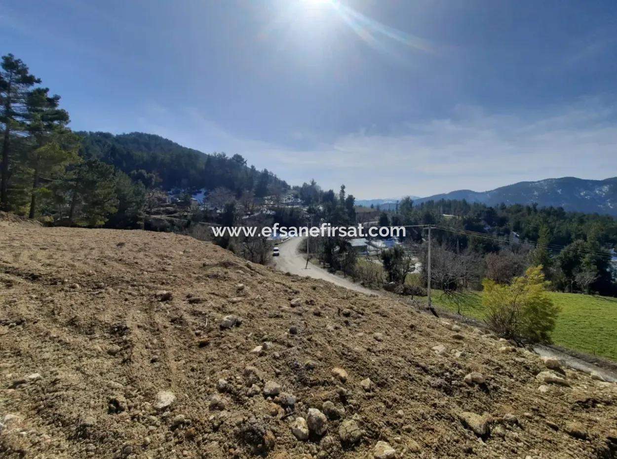 1400 M2 Detached Land For Sale In Çameli Gökçeyaka