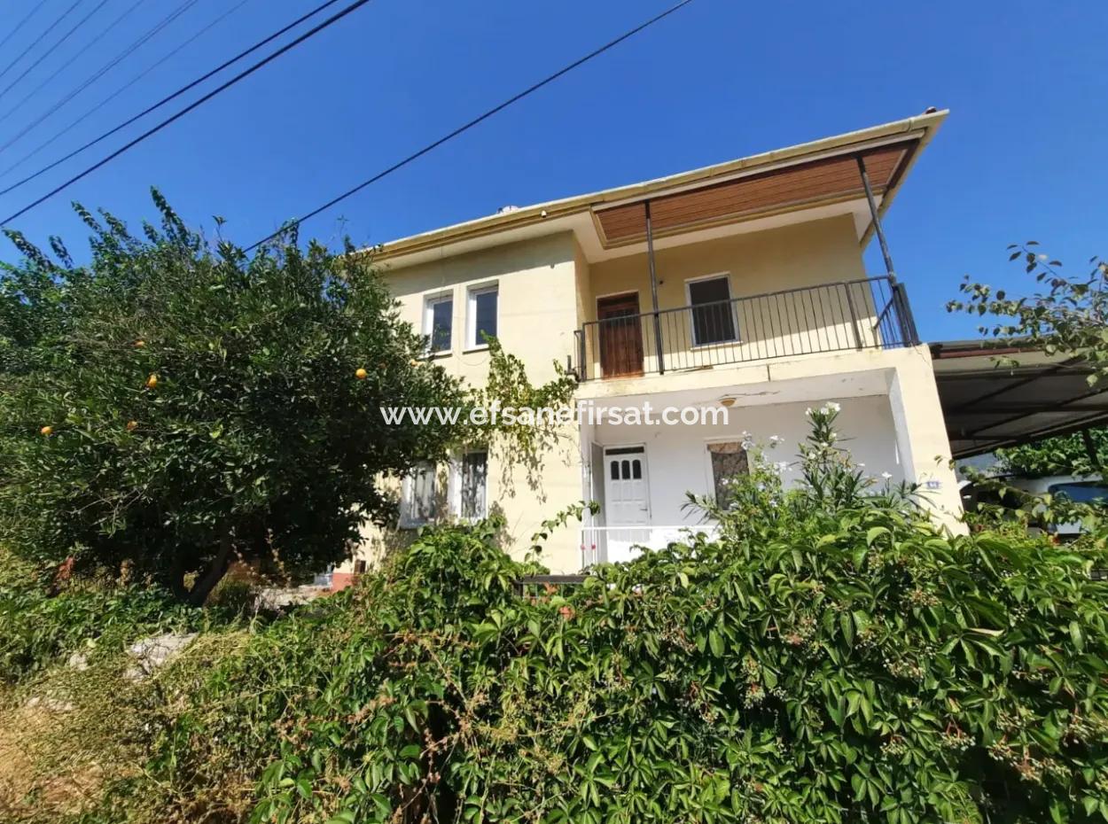 Muğla, Ortaca Dalyanda 2Nd Floor Of 2-Storey House In Detached Garden For Rent