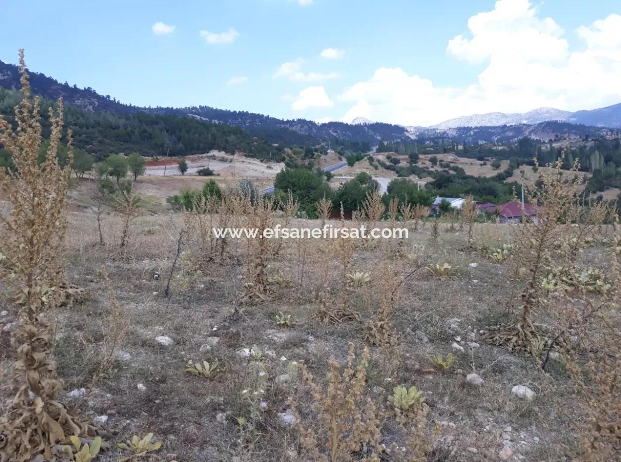 Denizli -Çameli- Belevi Mah. Highway Side 500 M2 Zoned Land For Sale