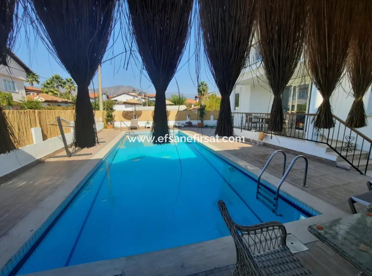 Köyceğizde Near The Lake With Swimming Pool 7 1 Detached Triplex For Sale