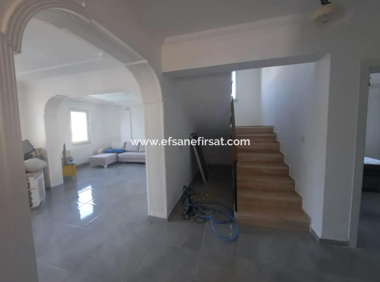 Köyceğizde Close To The Lake Swimming Pool, Furnished, 7 1 Detached Triplex For Rent Until May