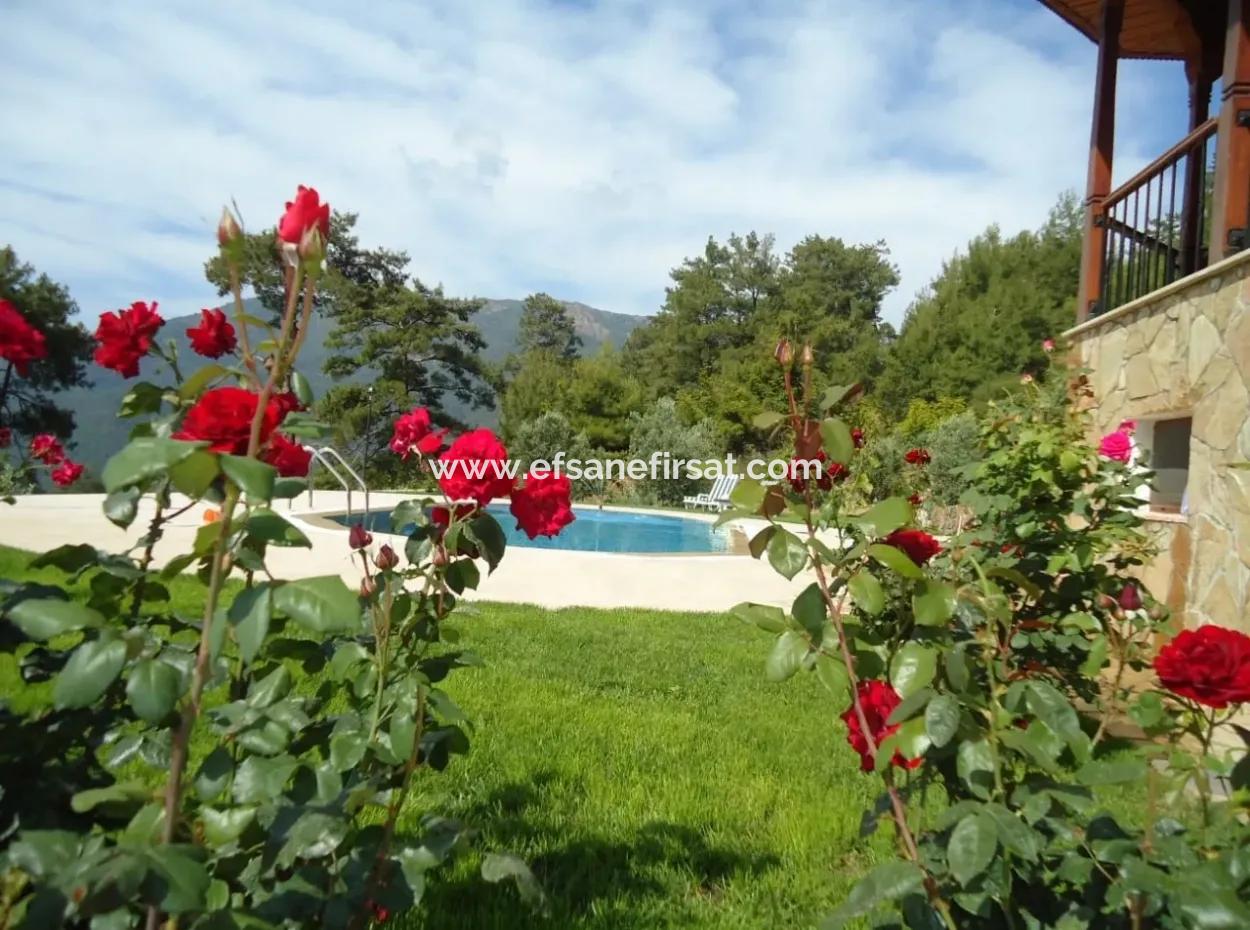 130 M2, 3 1 Villas For Sale In 5128 M2 Land With Sea View In Köyceğiz Ekincik