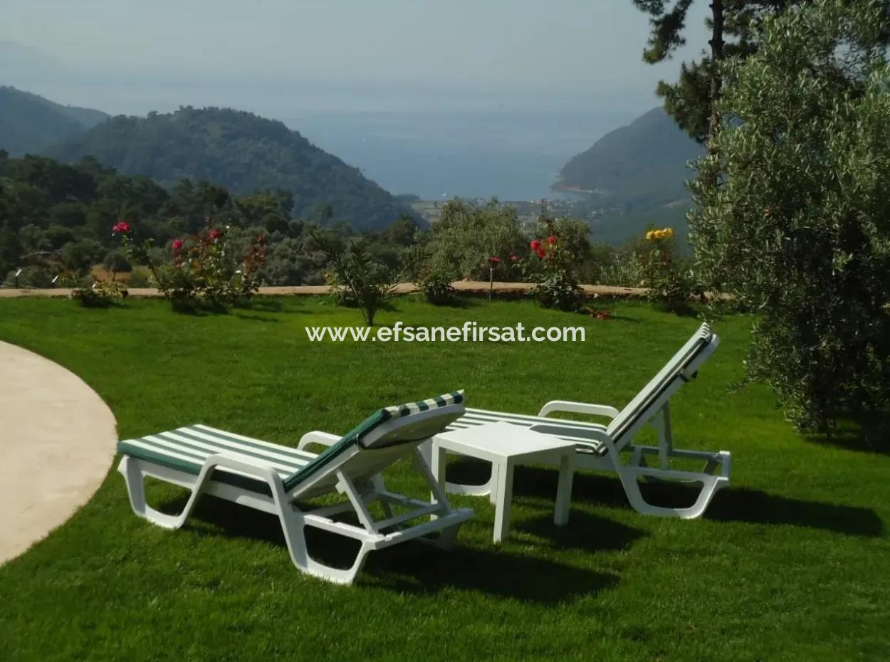 130 M2, 3 1 Villas For Sale In 5128 M2 Land With Sea View In Köyceğiz Ekincik