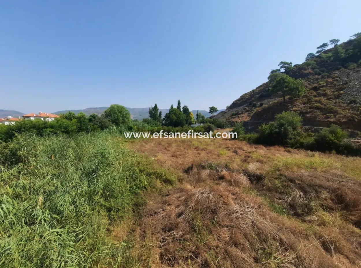 Mugla Ortacada 768 M2 30% 2 Storey Zoned Land For Sale
