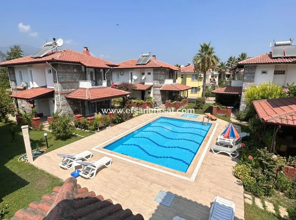 3 1 Independent Furnished Stone Villa For Rent In A Site Of 6 Villas In Dalyan, Muğla