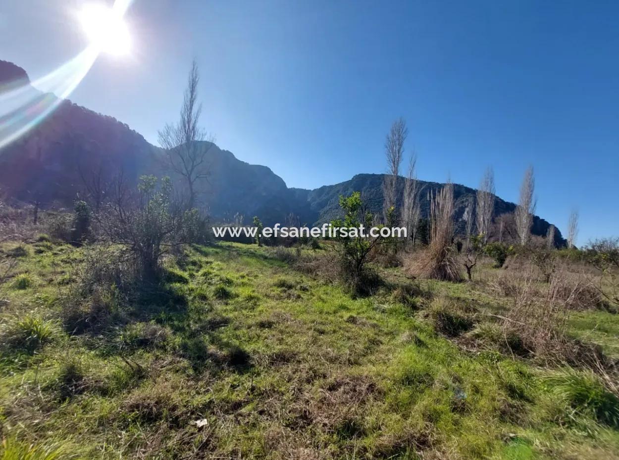 500M2 Land For Sale In Ortaca Okçular Marmarlı