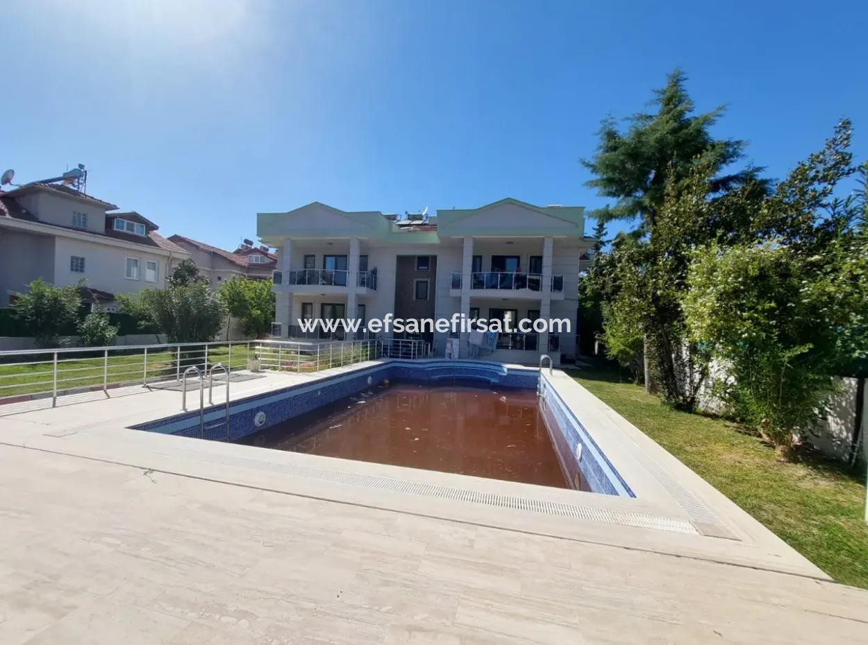 Ortaca Dalyanda Swimming Pool 80 M2, 2 1 Furnished Flat For Rent
