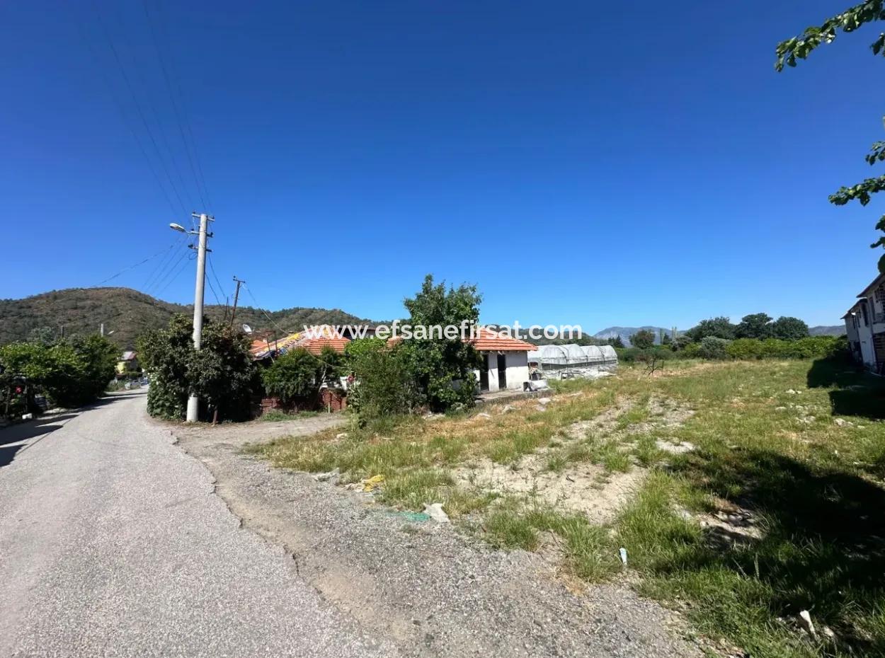 1073 M2 Land And Village House For Sale In Ortaca Ekşiliyurt